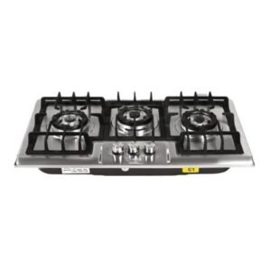 CARE 3 BURNER HOB STEEL C1