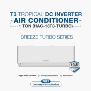 Hyundai T3 DC Inverter AC Breeze 1 Ton (HAC-13T3-TURBO)